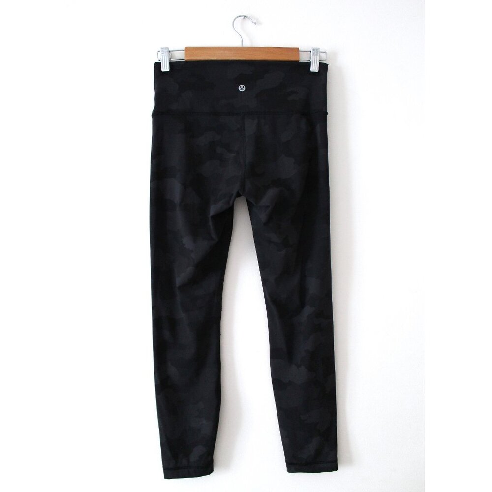 Lululemon Wunder Under High-Rise Tight 25" / Size 8 Heritage 365 Camo Deep Coal - Picture 7 of 13